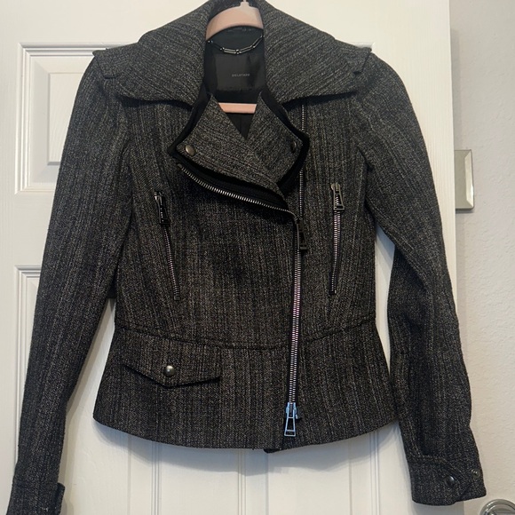 Gorgeous BELSTAFF wool detailed jacket 38 4 XS